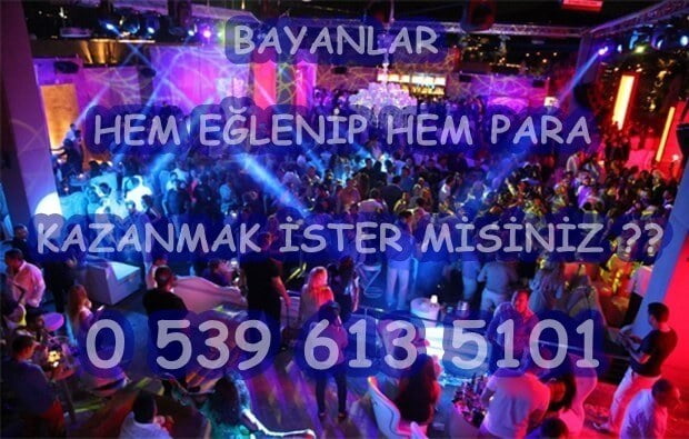 Çerkezköy gece kulübü gazino iş ilanı