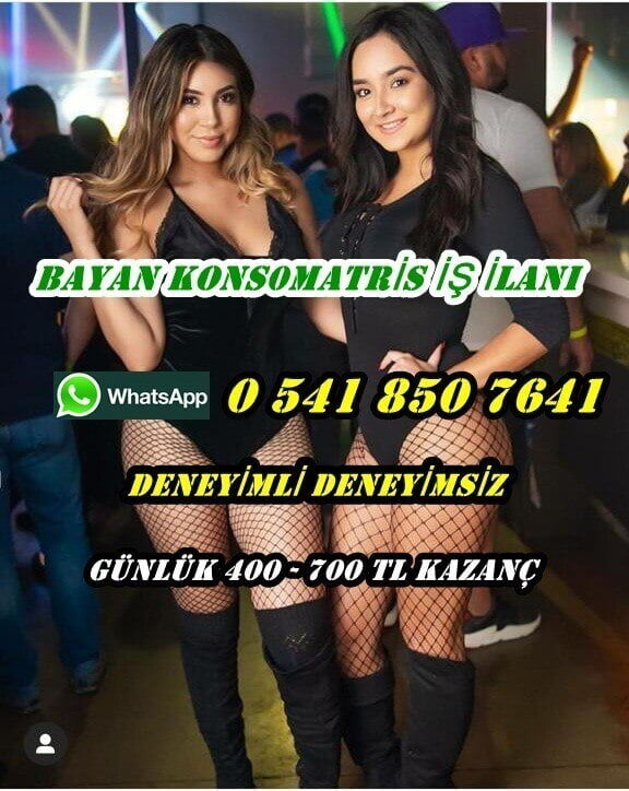 İzmir Karşıyaka Kons Gazino iş ilanları 0541 850 7641
