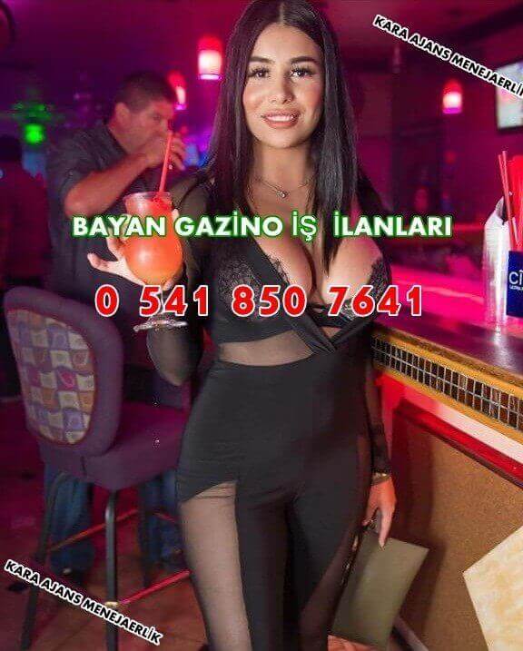 Antalya Bayan Gazino iş ilanı 0541 850 76 41